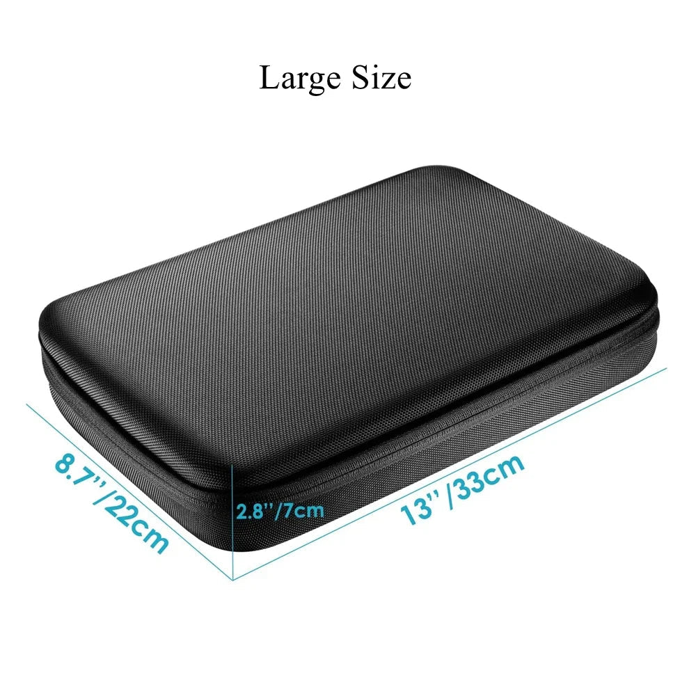 FF21.8-23.8-25.8 Portable Carry Case Small Medium Large Size Accessory Anti-shock Storage Bag For Gopro Hero Action Camera Tripod storage box