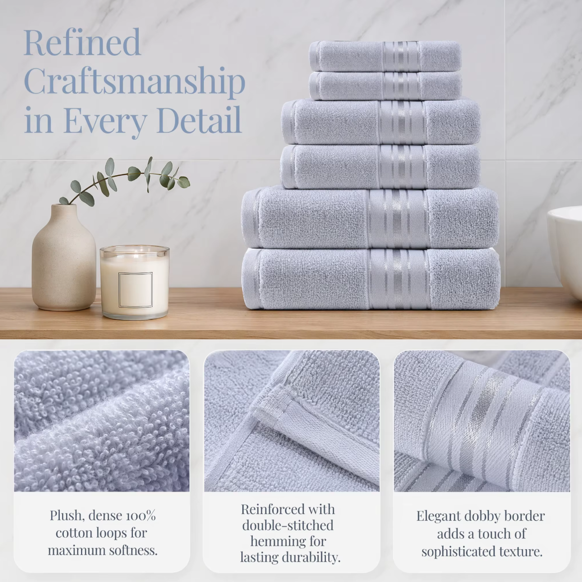 FF32.8-59.8 Different sizes Cotton Towels For Adults Towel Set Soft Bath Highly Absorbent Face Towel Comfortable Bathroom Shower Bath Towel