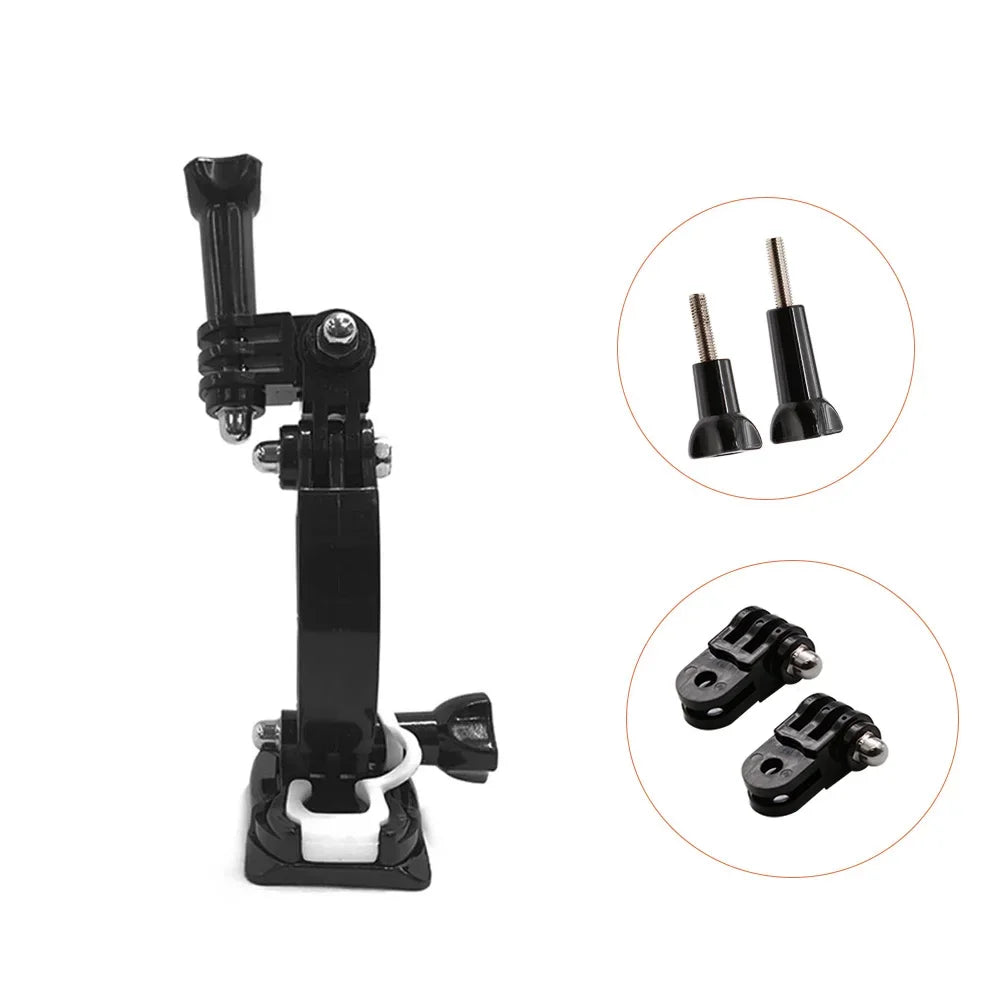 FF16.8-24.8 Action Camera Motorcycle Mount Riding Belt Head Accessory Adjustable Base Helmet Mount for GoPro Xiaomi EKEN Dji