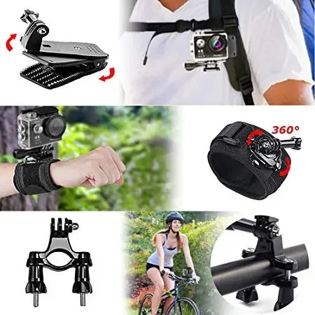 FF26.8-36.8 Action Camera Set Kit Accessories For Gopro Hero Session camera Kit Accessories For SJCAM For DJI