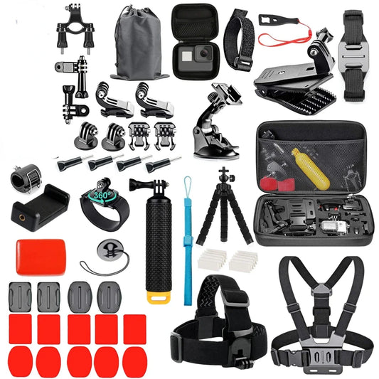 FF67.8 Action camera Accessories Action Backpack Suction Cup For Gopro Hero  Case Helmet