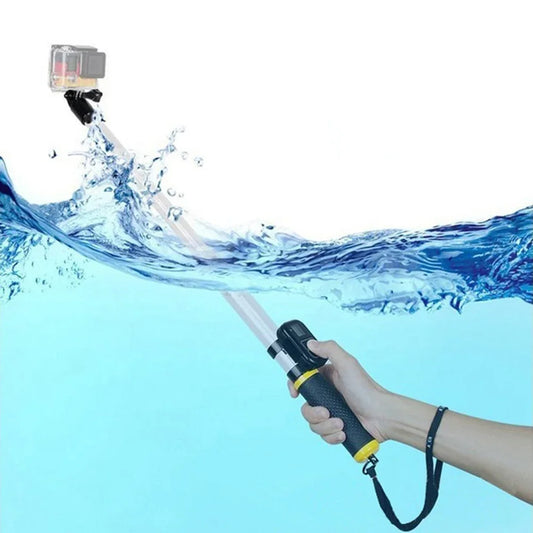 FF21.8 Adjustable Telescopic Transparent Waterproof for GoPro Hero Monopod Selfie Stick