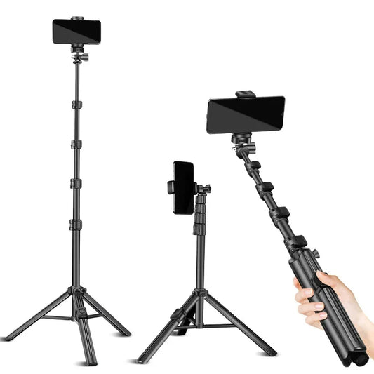 FF165 Aluminum alloy camera tripod monopod mobile phone selfie stick telescopic bracket