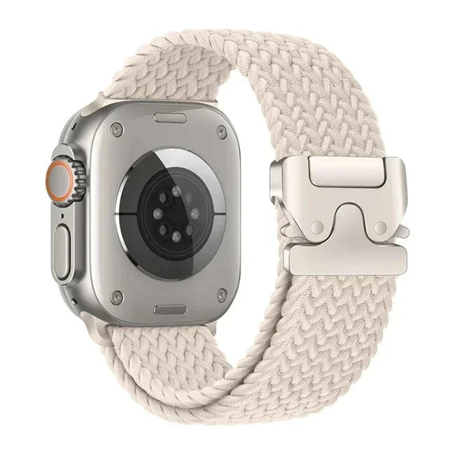 FF 13.8-15.8 Braided Solo Loop Strap For Apple watch Band 46mm 44mm 45mm 42mm 40mm 41mm Ultra 2 49mm Correa iwatch Series 10 9 8 7 6 SE 5 4