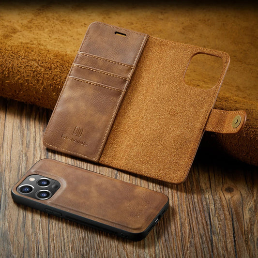 FF19.8-21.8 Detachable Magnetic Leather Phone Case for IPhone 16 Pro Max 15 12 13 11 14 Plus