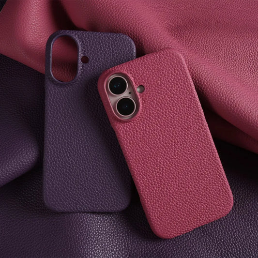 FF13.8 For iphone 16 Pro Max case Luxury Genuine Leather Cover Back Etui Coque Shockproof for Funda iphone15 14Pro 13 XR XSMax Carcasa