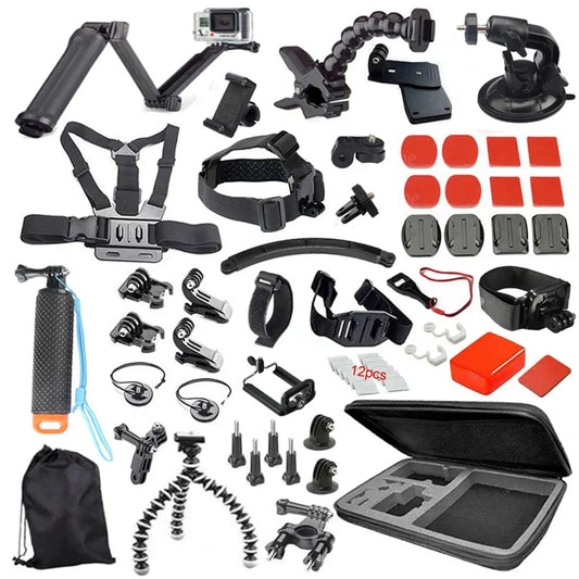 FF79.8 Kit bracket For Gopro hero Accessories Outdoor Riding Diving Parachute Skiing Extreme Sports for SJCAM Xiaoyi