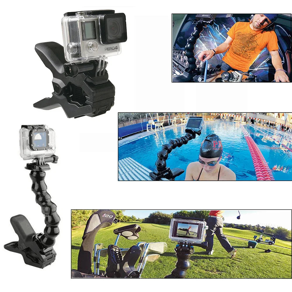 FF79.8 Kit bracket For Gopro hero Accessories Outdoor Riding Diving Parachute Skiing Extreme Sports for SJCAM Xiaoyi