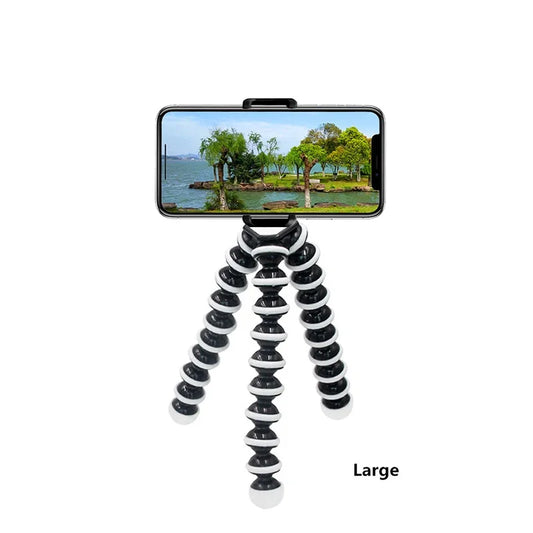 FF15.8 Large Flexible Octopus Style Tripod Handphone Mount Bracket Tripod Flexible Octopus Phone Holder Camera Accessories