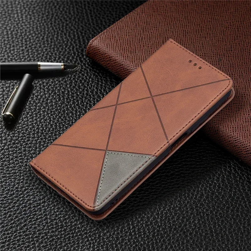 FF16.8 Leather Case For iPhone 11 12 13 14 15 16 Pro Max Case Cover