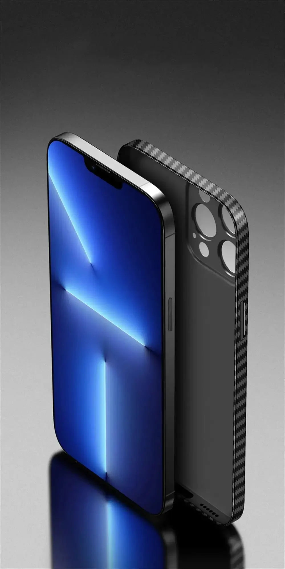 FF11.8 Luxury Ultra Thin Carbon Fiber Matte Case For iPhone 16 15 14 13 12 Pro Max 15pro