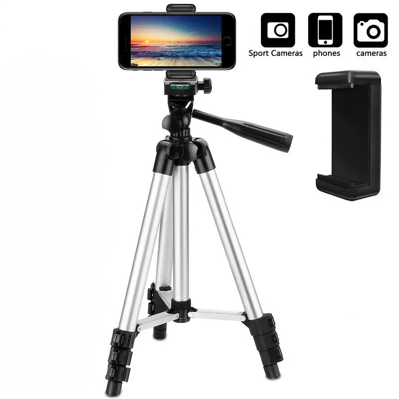 FF29.8 Multifunction Lightweight Tripod For iPhone For Gopro Compact Video Camera Travel Mobile Phone Stand Holder Tripode