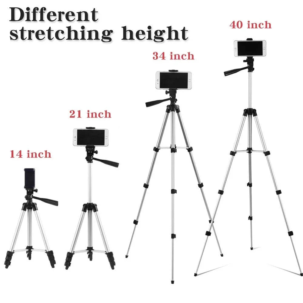 FF29.8 Multifunction Lightweight Tripod For iPhone For Gopro Compact Video Camera Travel Mobile Phone Stand Holder Tripode