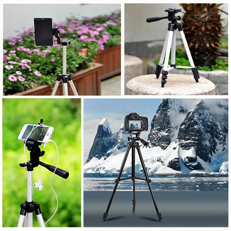 FF33.8 Multifunction Tripod For Mobile Tripod Camera Portable SLR Support Bluetooth Desktop Cam Stand Monopod Smartphone