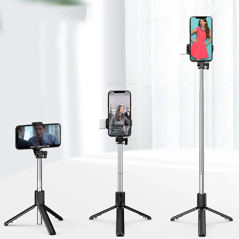 FF26.8-34.8Universal Tripod Retractable Desktop Phone Holder For Live Broadcast / Portable Desk Live Stream Tripod