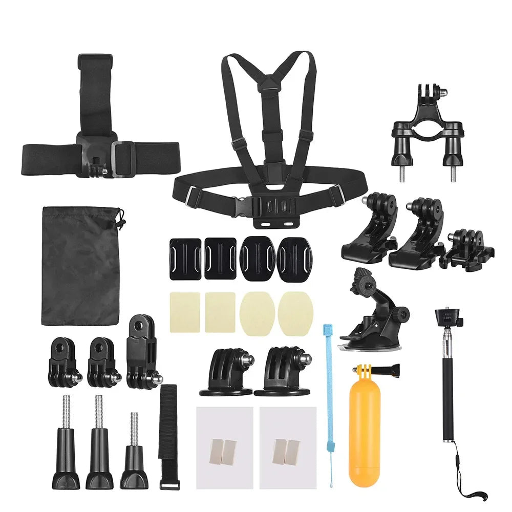 FF28.8 Kit Tripod adapter Buoyancy rod for GoPro hero Action Camera Accessories for SJCAM YI