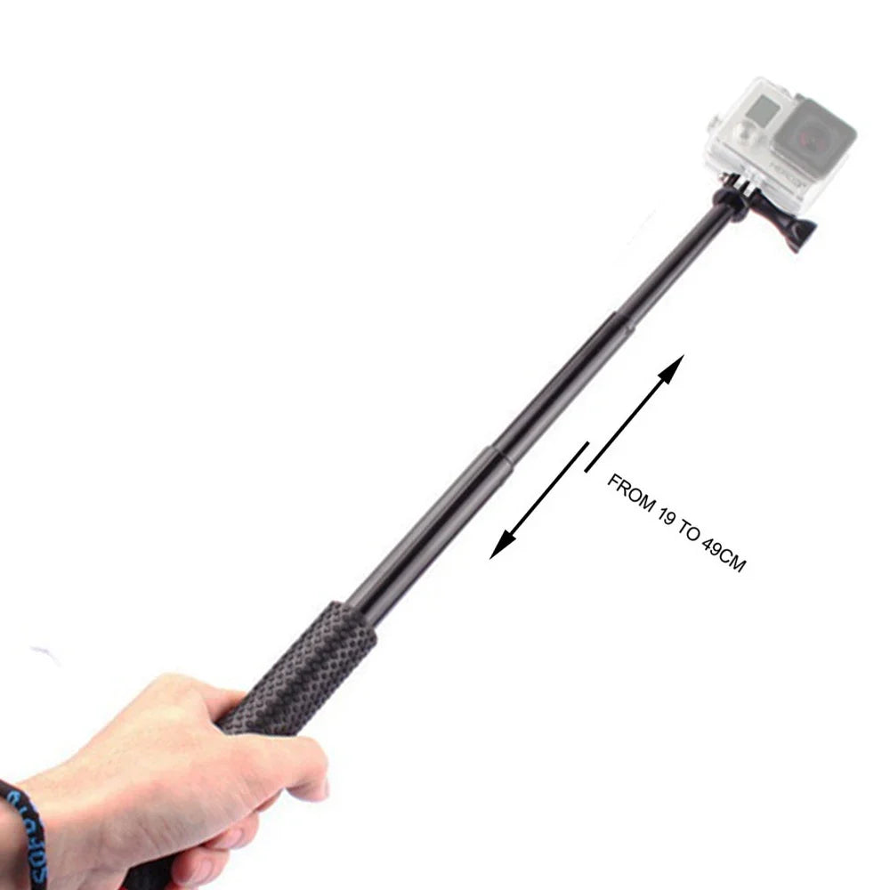 FF24.8 Selfie Sticks in monopod rod for Gopro hero Portable Handheld Accessories For SJCAM for Xiaomi for eken