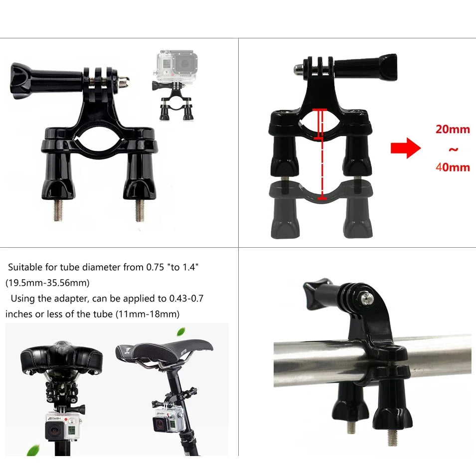 FF15.8-23.8 Suction Cup Car Mount Optional Bike Motorbike Mount for GoPro Hero Accessories for Xiaomi Yi Sjcam Eken