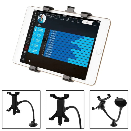 FF21.8-23.8-25.8 Tablet Tripod Mount Clamp With 1/4"Thread Adapter For iPad 2/3/4/Air/Air2 /mini tripod monopod suction cup