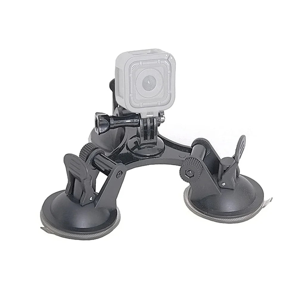 FF16.8 for Gopro hero Triangle suction cup bracket off-road vehicle suction cup bracket for SJCAM for Xiaoyi for eken Sports camera