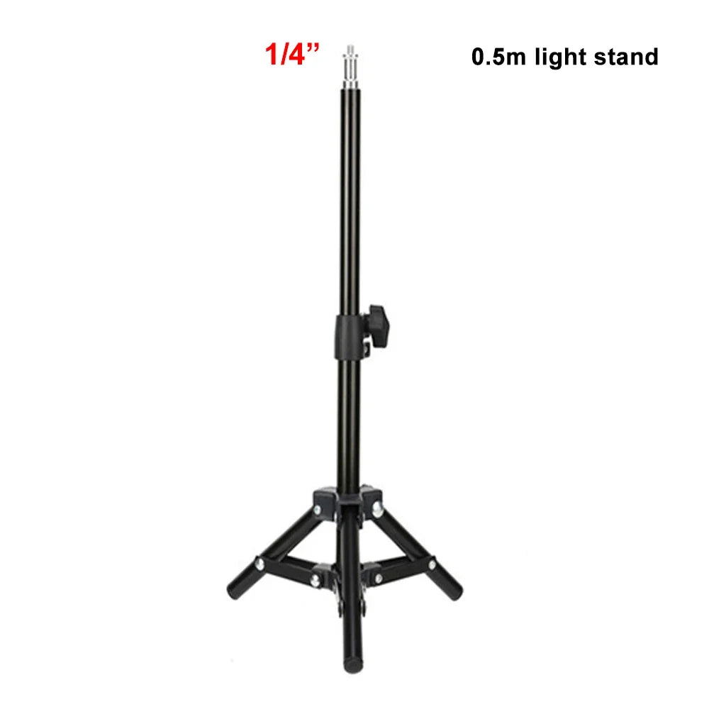 FF135 with 1/4 Screw Photography Portable Tripod  for Camera Laser Level Projector Softbox LED Ring Light Phone